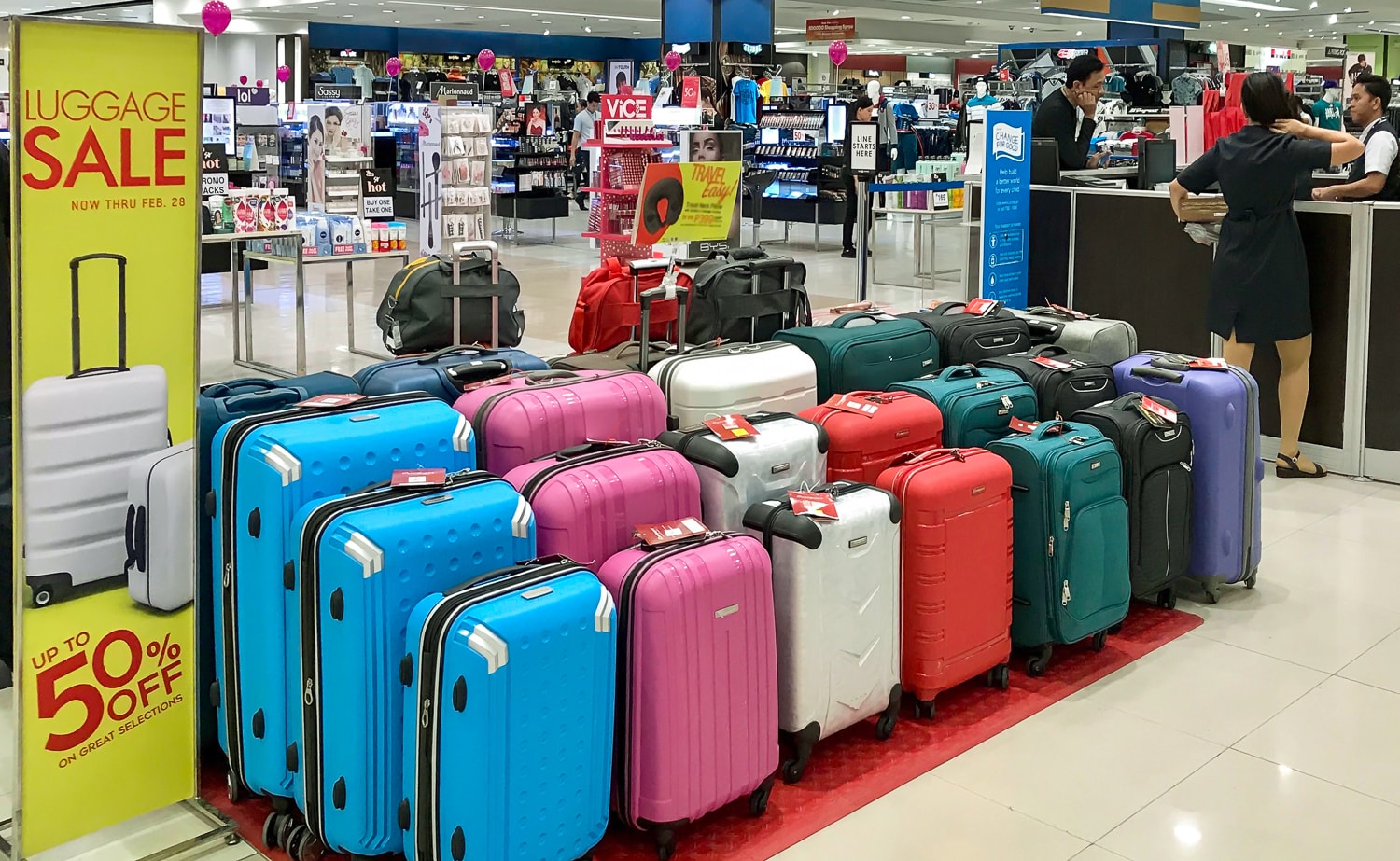 Interview with a Luggage Store Saleslady | Our Travel Lifestyle
